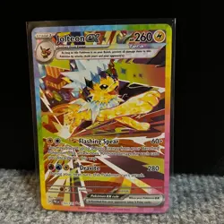 Pokemon TCG Jolteon EX Prismatic Evolutions Card 153/131 Fresh NM Condition - Image 1
