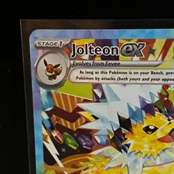 Pokemon TCG Jolteon EX Prismatic Evolutions Card 153/131 Fresh NM Condition - Image 2