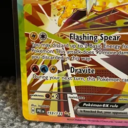 Pokemon TCG Jolteon EX Prismatic Evolutions Card 153/131 Fresh NM Condition - Image 5