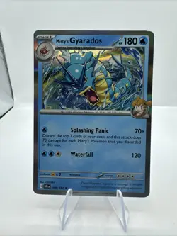 Misty's Gyarados - Holo Rare - #049/182 - Pokemon Destined Rivals - Pokemon TCG - Image 1