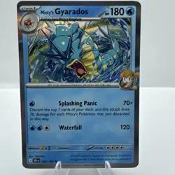 Misty's Gyarados - Holo Rare - #049/182 - Pokemon Destined Rivals - Pokemon TCG - Image 2