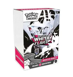Pokemon TCG: Scarlet & Violet White Flare Booster Bundle *6 Packs* PREORDER - Image 1