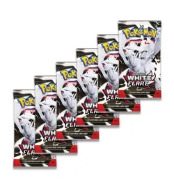 Pokemon TCG: Scarlet & Violet White Flare Booster Bundle *6 Packs* PREORDER - Image 2