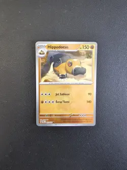 Carte Pokemon REVERSE Masterball Hippodocus 053/131 PRE SV8.5 FR NEUF - Image 1