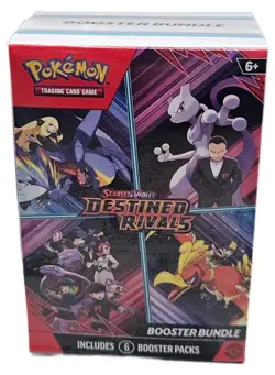 Pokemon TCG Destined Rivals Factory Sealed Booster Bundle Box 6 Packs Per Box - Image 2