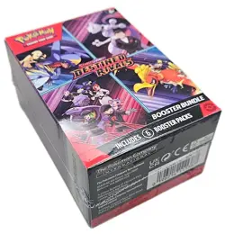 Pokemon TCG Destined Rivals Factory Sealed Booster Bundle Box 6 Packs Per Box - Image 3