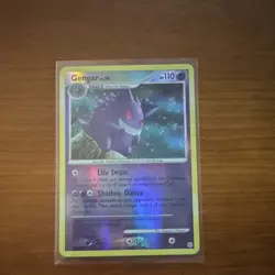Pokemon TCG Gengar 27/130 Diamond & Pearl Reverse Holo Rare 110 HP Stage 2 - Image 1