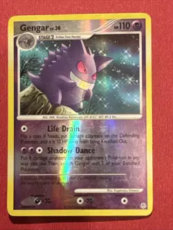 Gengar LV.39 Reverse HOLO Diamond & Pearl Pokemon TCG 27/130 HP Ungraded 2007 - Image 1