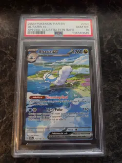 Pokemon TCG PSA 10 Altaria ex 253/182 Paradox Rift Special Illustration Rare - Image 1