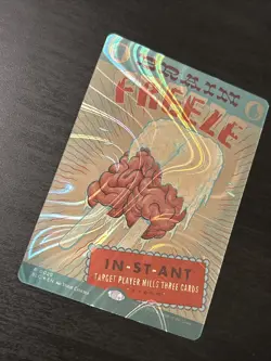 MTG Brain Freeze ✨HALO FOIL✨ Secret Lair - An Encyclopedia of Magic - NM - Image 3