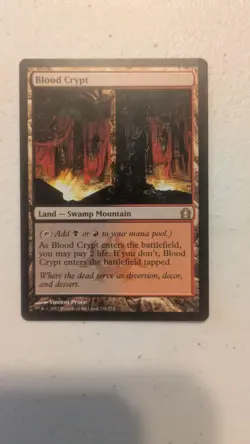 Blood Crypt - NM - Return to Ravnica MTG Magic The Gathering Card English - Image 1