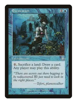 Excavation MTG Prophecy Uncommon LP Lightly Played Single Card - Image 1