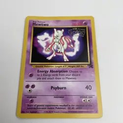 Mewtwo # 3 LP/ MP Promo Kids WB Presents The First Movie Card Pokemon TCG - Image 1