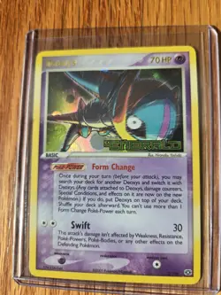 Pokemon EX Emerald Deoxys Reverse Holo Card 2/106 - Image 1