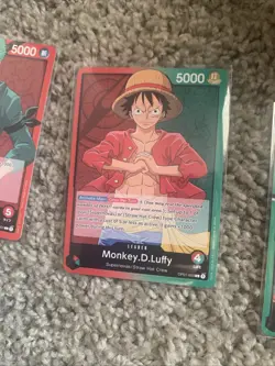 One Piece Card Game Monkey.D.Luffy Demo Deck Promo - Image 1