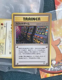 Arcade Game [BANNED ART] Slot Machine - Trainer Pokemon Card - Neo Genesis - NM - Image 1