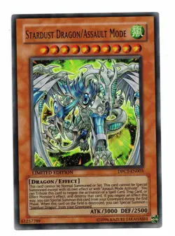 Yu-Gi-Oh Card: Stardust Dragon/Assault Mode DPCT-EN003 Ultra Rare Limited Ed! NM - Image 1
