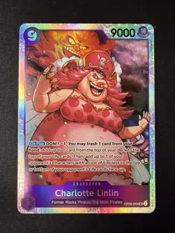 Charlotte Linlin One Piece Promotion Cards #OP08-069 SR English Near Mint - Image 1