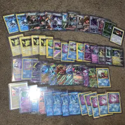 Pokemon Card Lot Full Art Hits V/VMAX IR Ex 50+ LP/NM GREAT DEAL/DOLLAR BIN - Image 1