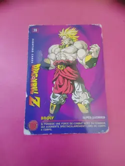 Broly 39 Carte Dragon Ball Z (Jcc) Fighting Cards Francais - Image 1