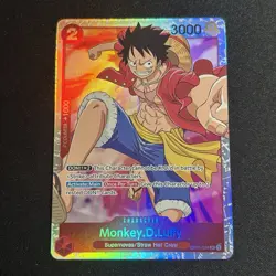 Monkey.D.Luffy OP01-024 - One Piece TCG - SR Near-Mint Super Rare English - Image 1