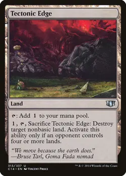 MTG Tectonic Edge ** Commander 2014 ** English - Image 1