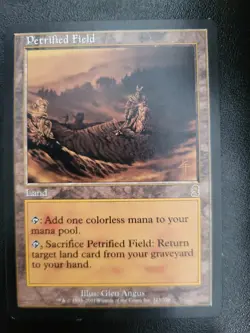 🔮Petrified Field - Odyssey - Magic The Gathering - MTG - Image 1