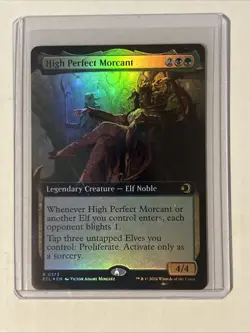 High Perfect Morcant (Extended Art) Lorwyn Eclipsed Foil NM - Image 1