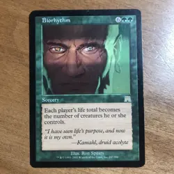 Biorhythm MTG from Onslaught - Image 1