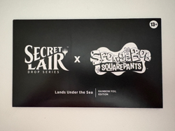 Magic The Gathering Secret Lair Spongebob Lands Under the Sea Foil Edition MTG - Image 1
