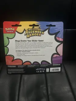 Pokemon Ascended Heroes Gastly Triple Blister Tech Sticker Collection - In Hand - Image 2