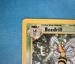 1999 Pokemon Base Set 17/102 Beedrill NM+ Mint - Image 2