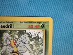 1999 Pokemon Base Set 17/102 Beedrill NM+ Mint - Image 3