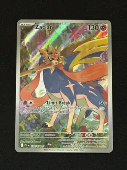 Pokemon Zacian 100/094 Me02: Phantasmal Flames Holo - Image 1