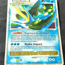 Pokemon Empoleon LV.X DP11 Diamond & Pearl Promo Holo Supreme Command MP/HP - Image 2