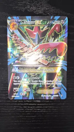 M Scizor EX 120/122 Full Art | XY Series: Breakpoint | Lightly Played Pokemon - Image 1