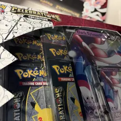 4x Pokemon Celebrations Dark Sylveon V Collection Boxes Sealed – Evolving Skies - Image 4