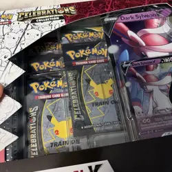 4x Pokemon Celebrations Dark Sylveon V Collection Boxes Sealed – Evolving Skies - Image 5