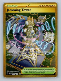 Pokemon SV10: Destined Rivals #243/182 Jamming Tower - Image 1
