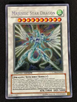 Yugioh Majestic Star Dragon CT06-EN003 Secret (NM) - Image 1