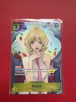Stussy OP13-110 SR Alternative Art Carrying On His Will One Piece TCG - Image 1