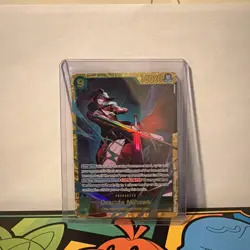 Dracule Mihawk | OP14-119 | One Piece | The Azure Sea’s Seven | Foil | SEC - Image 1