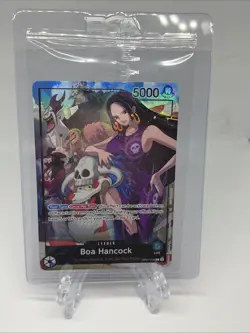Boa Hancock OP07-038 ONE PIECE 2025 PSA Magazine Factory SEALED Promo Leader - Image 1
