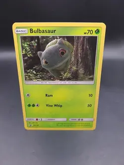 Pokemon Bulbasaur SM198 Card, Detective Pikachu Movie, Promo RARE NEAR MINT - Image 1