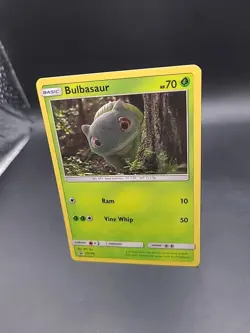 Pokemon Bulbasaur SM198 Card, Detective Pikachu Movie, Promo RARE NEAR MINT - Image 3