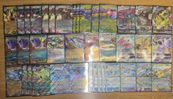 Pokemon Card (150) Lot Mega EX Pokeball Masterball NM Tera V Vmax Stamp Trainer - Image 1