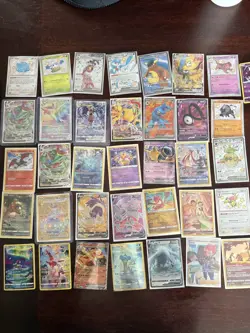 100+ Pokemon Card Collection Bulk VSTAR VMAX ex V Holo Bundle/Lot! - Image 1