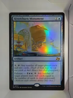 Riverchurn Monument (Foil) - R57 - MTG - Aetherdrift (DFT) - Image 1