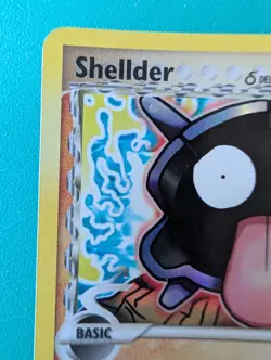 2006 Pokemon EX Dragon Frontiers Shellder #63/101 Holo Stamped & Regular HP - Image 3