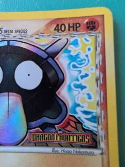 2006 Pokemon EX Dragon Frontiers Shellder #63/101 Holo Stamped & Regular HP - Image 4